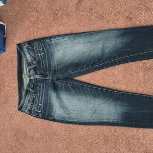 Buckle Black Women's Skinny Jeans - Dark Wash